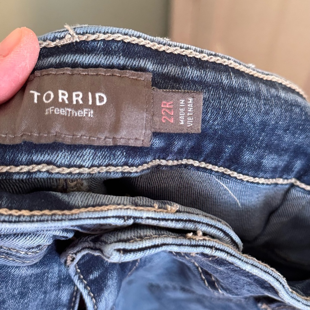 Torrid Blue Denim Jogger Jeans
